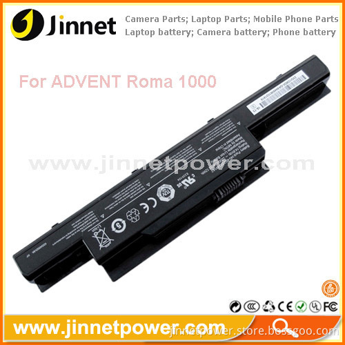 Newest Notebook Battery For Advent Roma 1000 2000 3000 With High Quality